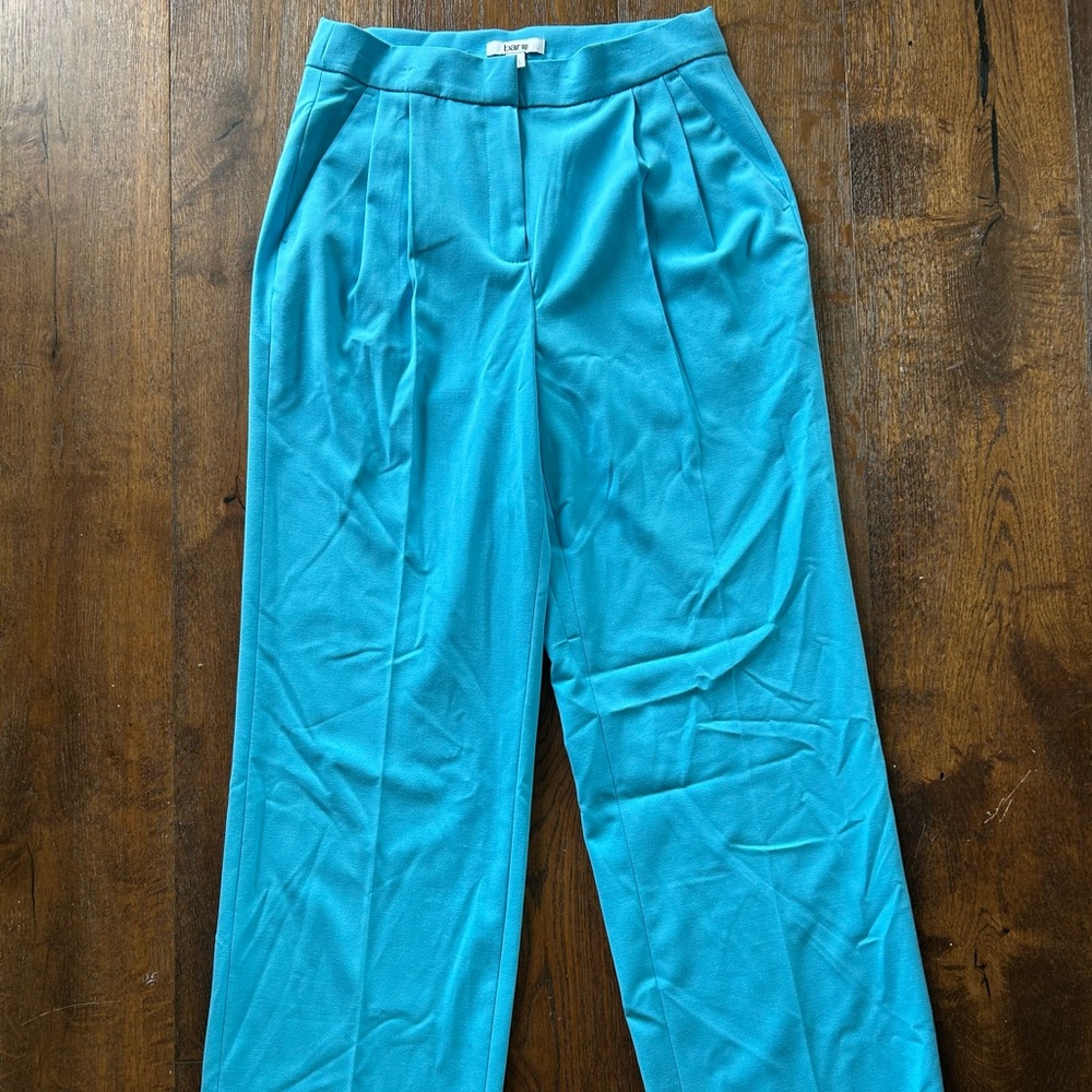 Bar III Teal Wide Leg Trousers